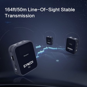 میکروفون یقه ای بی سیم سینکو مدل G2.A2
